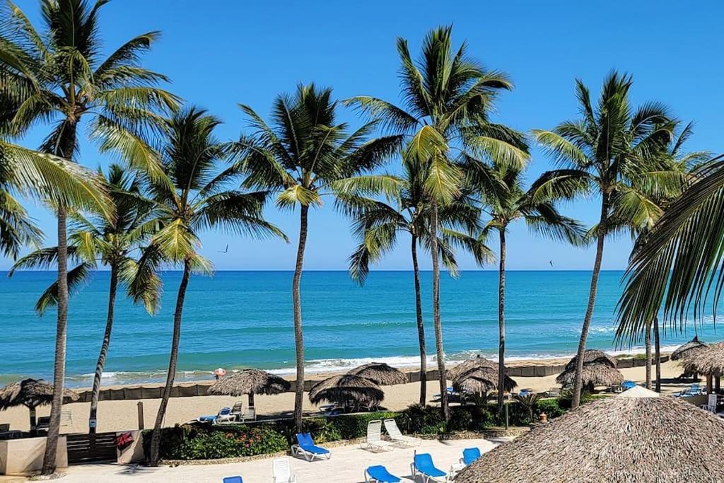 Oceanview Penthouse On The Beach Apartman Cabarete Kültér fotó