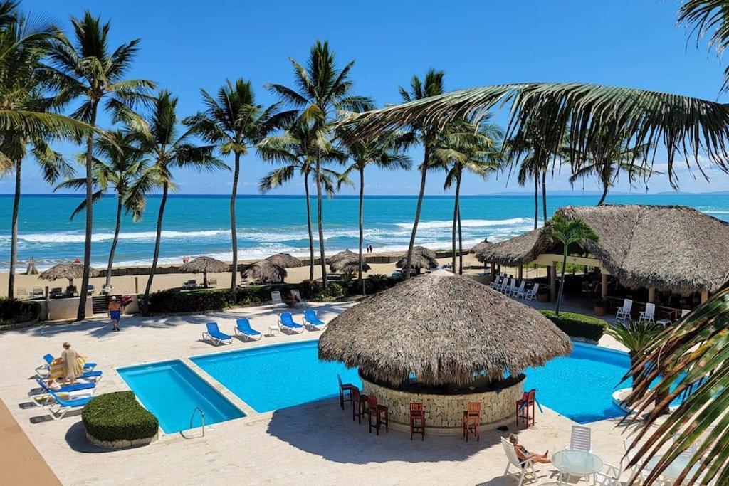 Oceanview Penthouse On The Beach Apartman Cabarete Kültér fotó